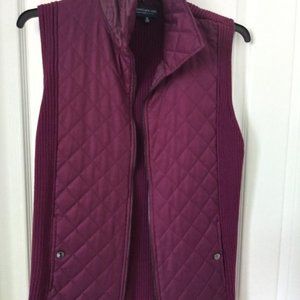 Women's 2X Burgundy Vest